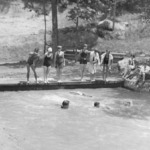 Swim Lessons at Rockbrook Camp, 1920's