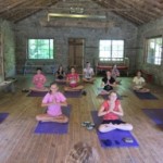 Yoga at Camp
