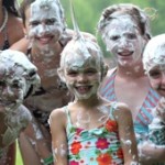 shaving cream fight