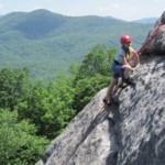 Looking Glass Rock in Pisgah Forest NC