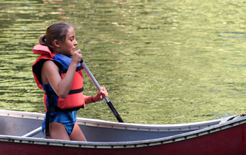 summer camp adventure sea kayaking