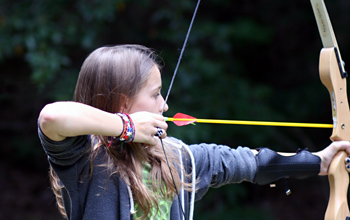 Girl Archery Sports