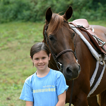 kids camps horseback rider