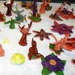Girls camps ceramics projects