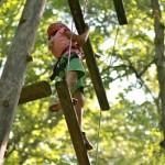 camp teen girls tower climber