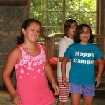 Dancing class at teen camp fun