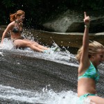 Girls Camps trip to sliding rock