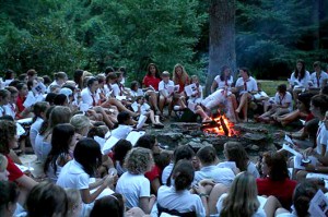 Closing Camp Fire traditional