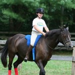 Girl Summer Camp Horseback riding