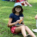 girls summer camp lunch picnic