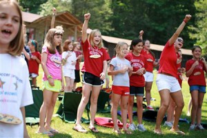Camp Assembly Cheering