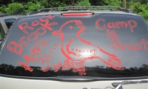 Window painting rockbrook best camp