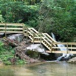 Waterslide Bridge Dock