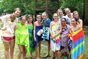 Camp Swimmers towels