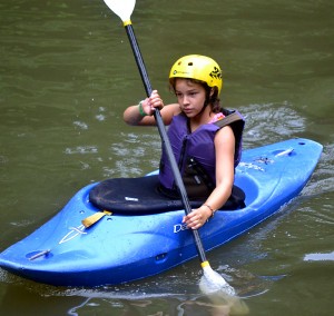 Kayaking Girl